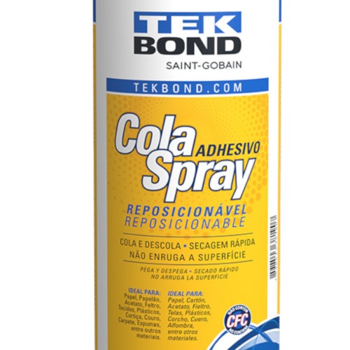 Cola spray reposicionvel 500 ml