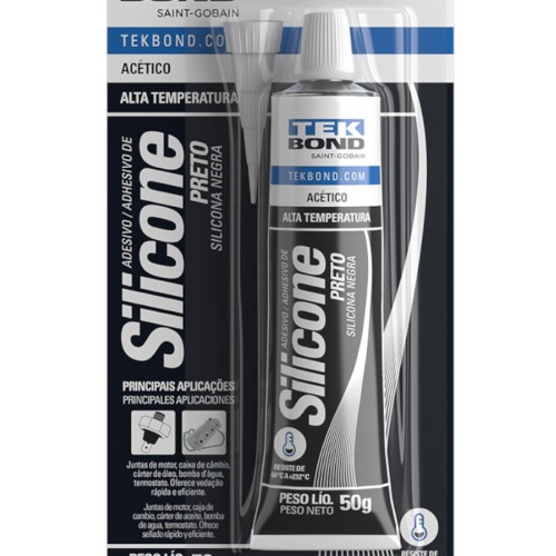 Silicone actico para alta temperatura 50 gramas