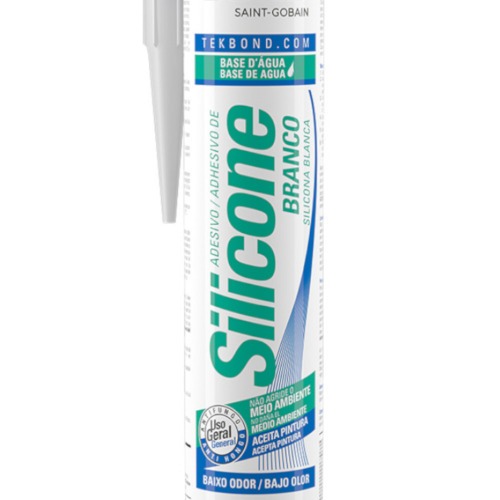 Silicone a base d'�gua branco 305 gramas