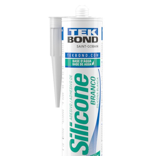 Silicone a base d'�gua branco 305 gramas