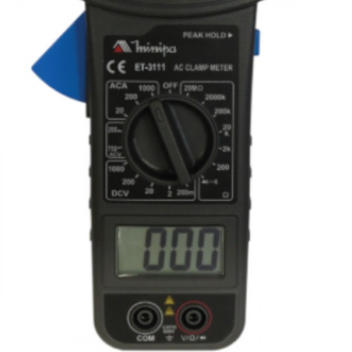 Alicate ampermetro digital CAT III 600V ET-3111