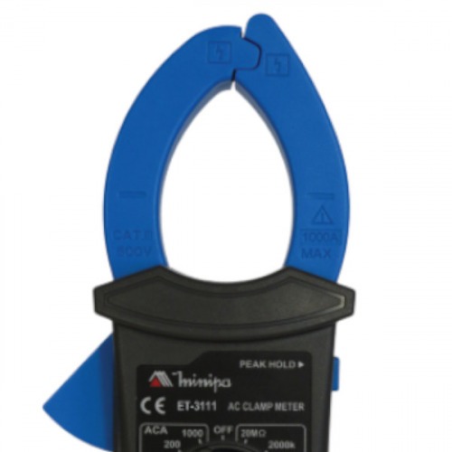 Alicate ampermetro digital CAT III 600V ET-3111