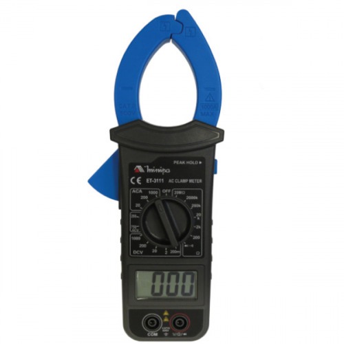 Alicate ampermetro digital CAT III 600V ET-3111