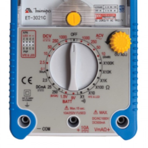 Mult�metro anal�gico port�til - ET-3021C