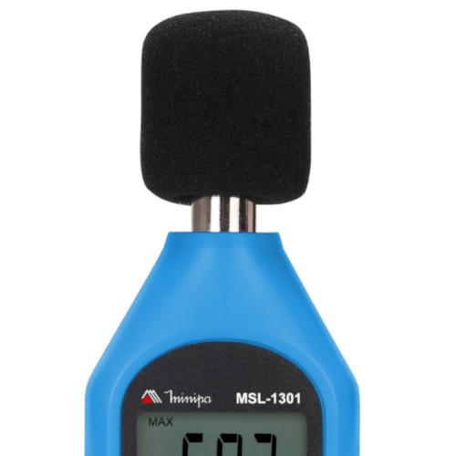 Decibelimetro digital mini com medi��o 30 a 130 dB - MSL-1301