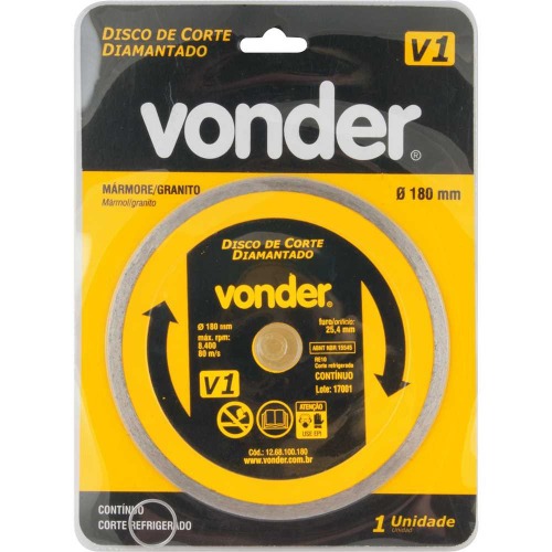 Disco diamantado liso 180 mm para mrmore