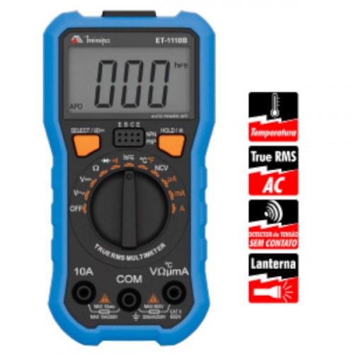 Multmetro digital porttil - ET-1110B