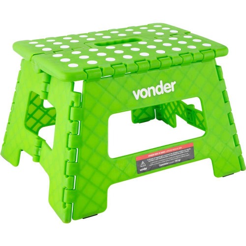 Banqueta plástica dobrável verde 220 mm Banqueta plástica dobrável verde 220 mm