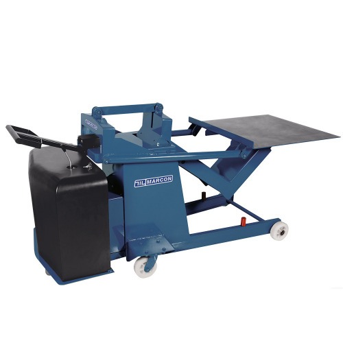 Carro com plataforma elevatria eltrico capacidade 600 kg - 4607