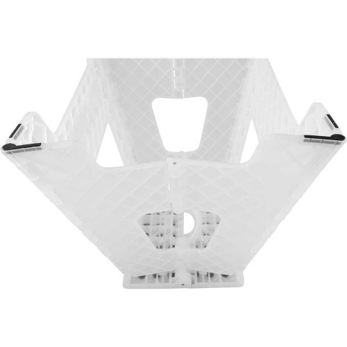 Banqueta plástica dobrável transparente 360 mm Banqueta plástica dobrável transparente 360 mm