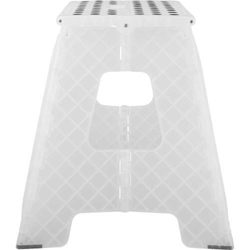 Banqueta plástica dobrável transparente 360 mm Banqueta plástica dobrável transparente 360 mm