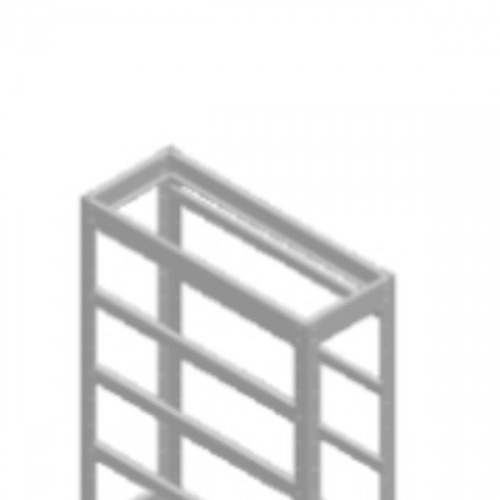 Estante metlica para 12 gavetas n 5 - EF12/5