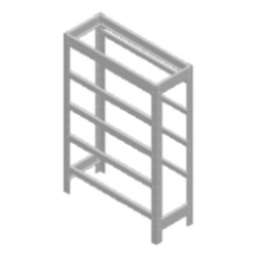 Estante metlica para 12 gavetas n 5 - EF12/5