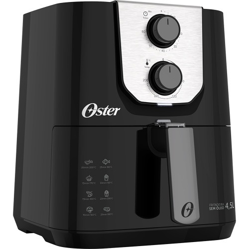 Fritadeira elétrica sem óleo air fryer 4,5l 1500w Black Perform - OFRT510 110V Fritadeira elétrica sem óleo air fryer 4,5l 1500w Black Perform - OFRT510 110V