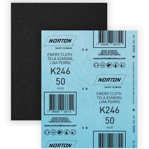 Folha de lixa para ferro 225 x 275 mm - K246