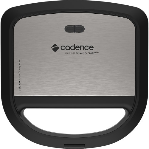 Sanduicheira Grill antiaderente 750 watts Toast & Grill Prime Inox - SAN615  110V