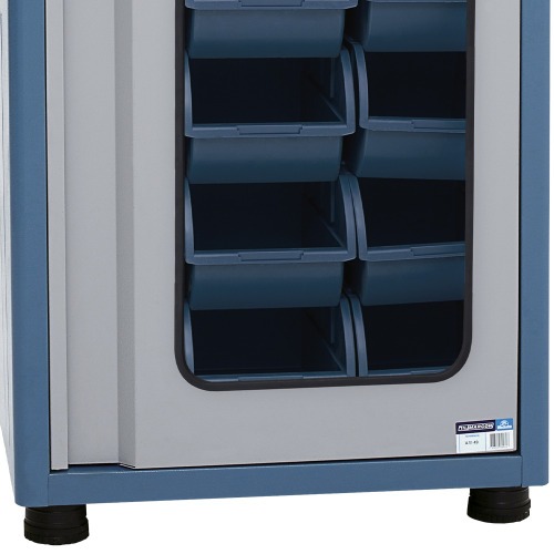 Arm�rio com 26 caixas n� 7 e portas de vidro - AM-49