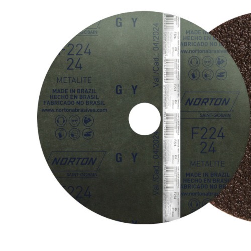 Disco de lixa de fibra 115 x 22 mm - F224