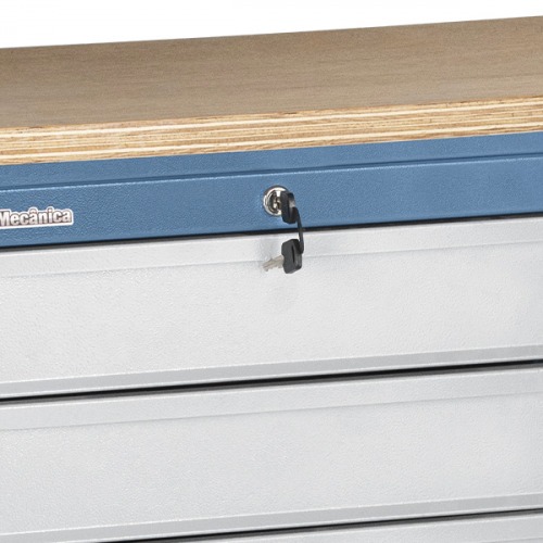 Bancada m�vel com 5 gavetas 1 porta e 1 prateleira - 2005-M