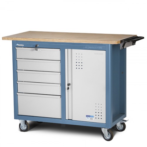 Bancada m�vel com 5 gavetas 1 porta e 1 prateleira - 2005-M