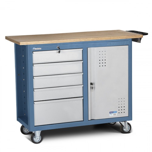 Bancada m�vel com 5 gavetas 1 porta e 1 prateleira - 2005-M