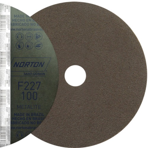 Disco de lixa de fibra 115 x 22 mm - F227