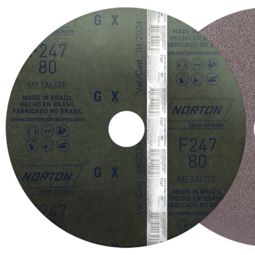 Disco de lixa de fibra 180 x 22 mm - F247