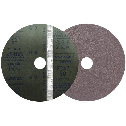 Disco de lixa de fibra 180 x 22 mm - F247