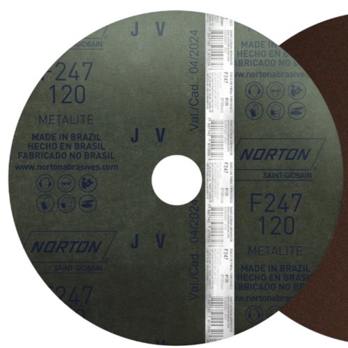 Disco de lixa de fibra 180 x 22 mm - F247