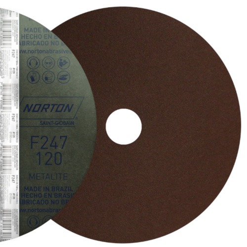 Disco de lixa de fibra 180 x 22 mm - F247