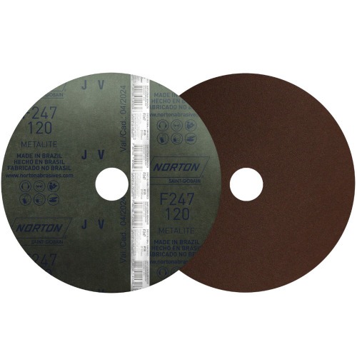 Disco de lixa de fibra 180 x 22 mm - F247