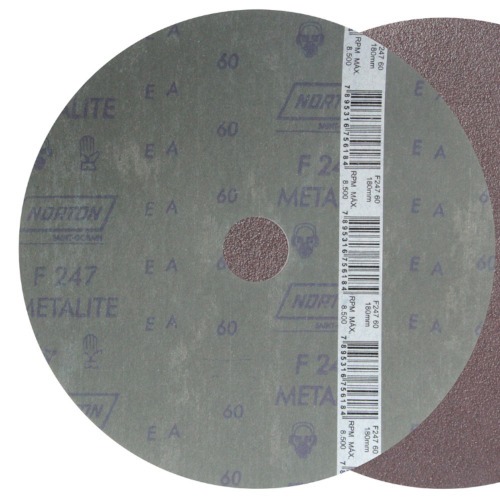 Disco de lixa de fibra 180 x 22 mm - F247