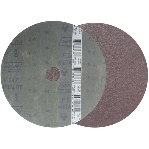 Disco de lixa de fibra 180 x 22 mm - F247