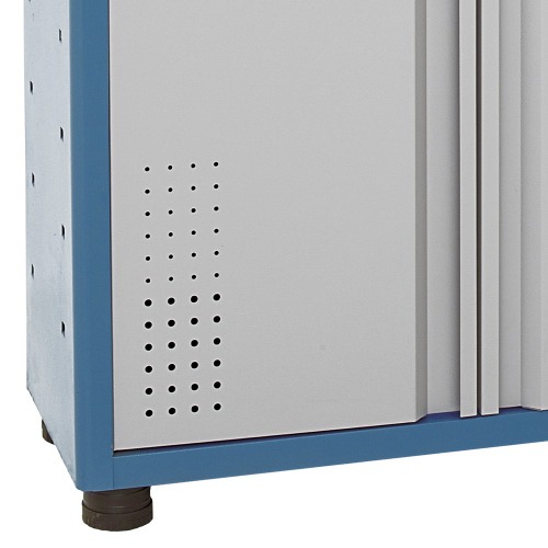 Armrio para ferramentas com 2 prateleiras e portas de ao - AM-73