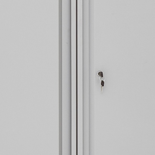 Armrio para ferramentas com 2 prateleiras e portas de ao - AM-73