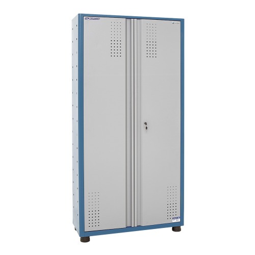 Armrio para ferramentas com 2 prateleiras e portas de ao - AM-73