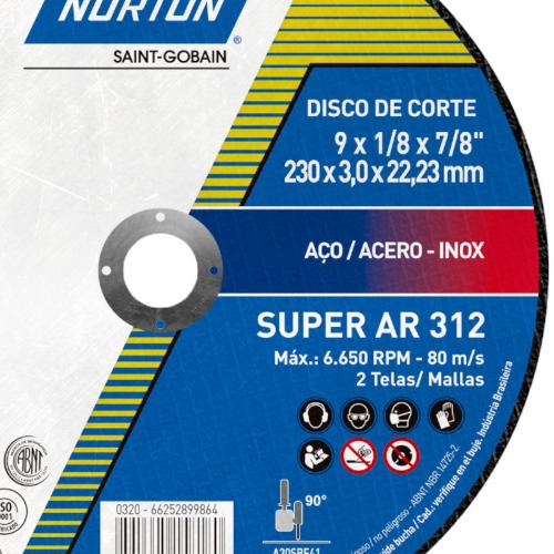 Disco de corte para metal 9