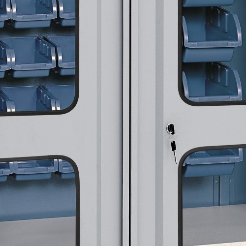 Armrio para ferramentas 2 portas com 33 gavetas plsticas - AM-78