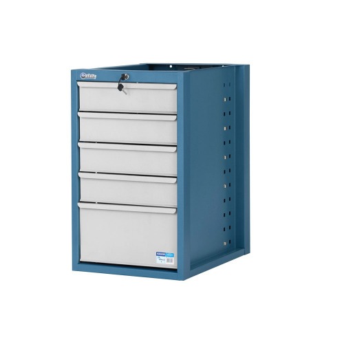 Modulo para bancada com 5 gavetas - MRC-5 Modulo para bancada com 5 gavetas - MRC-5