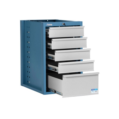 Modulo para bancada com 5 gavetas - MRC-5 Modulo para bancada com 5 gavetas - MRC-5