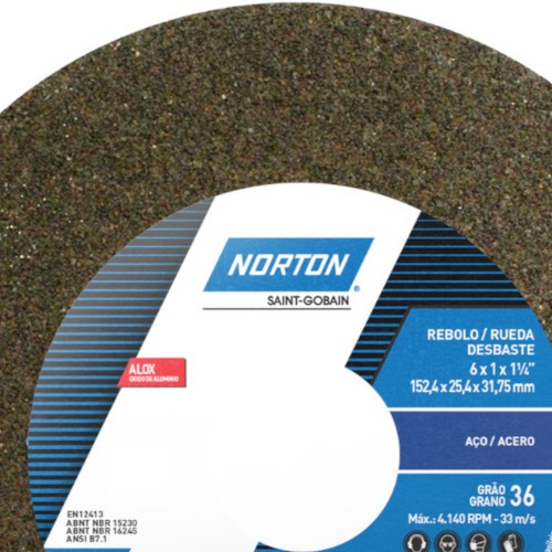 Rebolo reto para uso geral 6