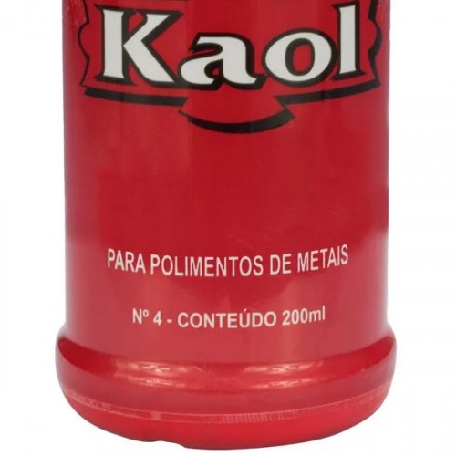 Polidor para metais Kaol 200 ml - 19838 Polidor para metais Kaol 200 ml - 19838