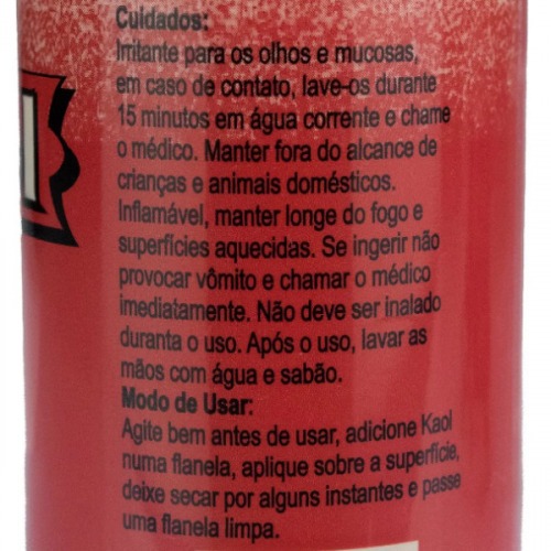 Polidor para metais Kaol 200 ml - 19838 Polidor para metais Kaol 200 ml - 19838