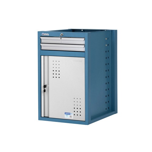 Módulo com abertura para direita e 2 gaveta Módulo com abertura para direita e 2 gaveta