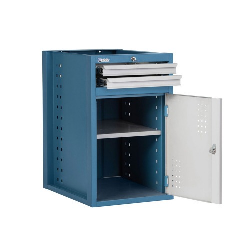 Módulo com abertura para direita e 2 gaveta Módulo com abertura para direita e 2 gaveta