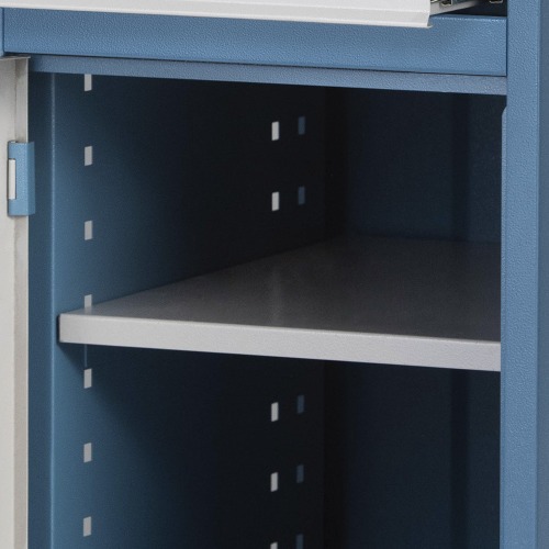 Módulo com abertura para esquerda e 2 gavetas Módulo com abertura para esquerda e 2 gavetas