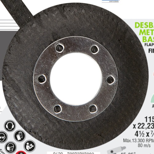 Disco de lixa flap disc 4.1/2 Disco de lixa flap disc 4.1/2