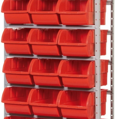 Estante met�lica com 21 gavetas n� 7 vermelha - EF21/7V-