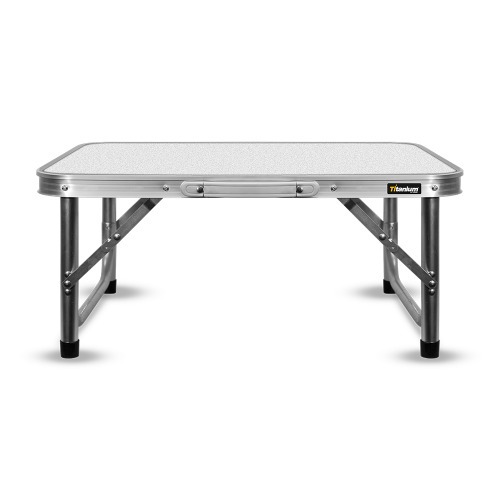 Mesa de alum�nio dobr�vel com tamp�o de mdf 60 x 45 x 26/56 cm - 07728