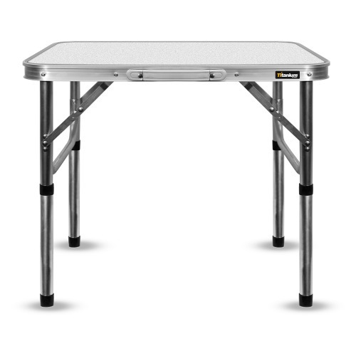 Mesa de alum�nio dobr�vel com tamp�o de mdf 60 x 45 x 26/56 cm - 07728